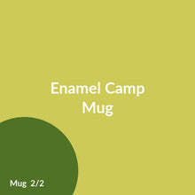 Load image into Gallery viewer, Enamel Camp Mug product image 2